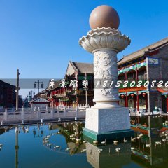風(fēng)水球石雕，景區(qū)景觀石雕