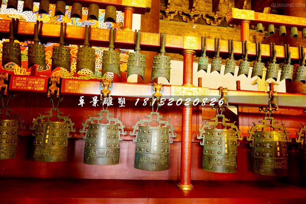 青銅編鐘雕塑，仿古編鐘雕塑 (1)