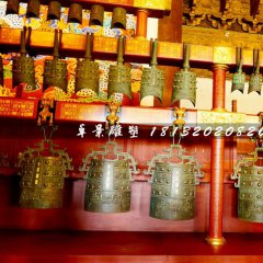 青銅編鐘雕塑，仿古編鐘雕塑
