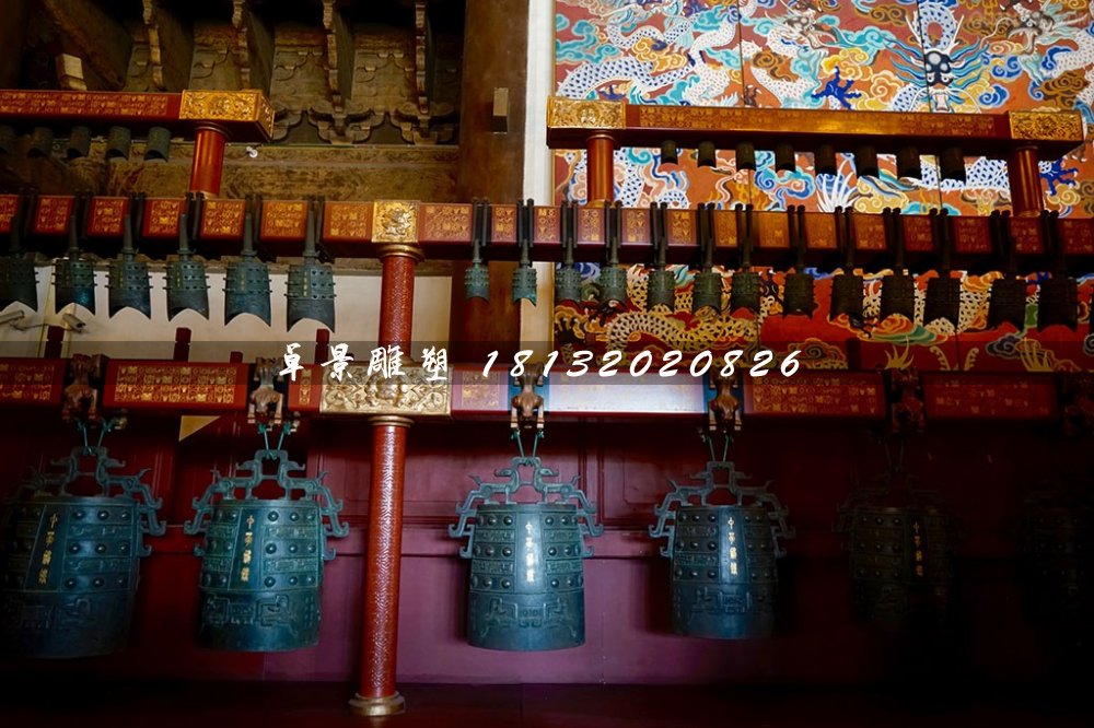 青銅編鐘雕塑，仿古編鐘雕塑 (2)