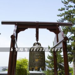銅鐘，黃銅鐘，廣場銅鐘雕塑