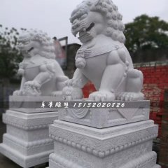 大型獅子石雕，北京獅石雕