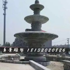 大型石噴泉，青石噴泉雕塑