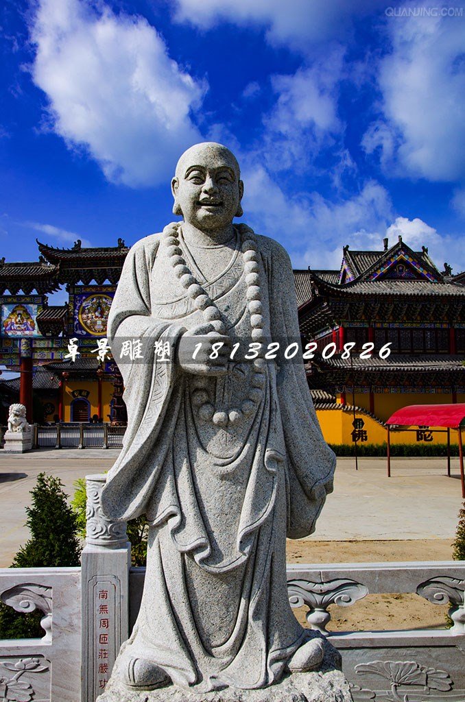 羅漢石雕，寺廟佛像石雕