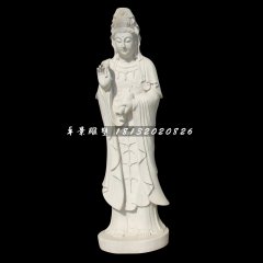 觀世音菩薩石雕，立式佛像