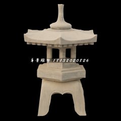 小型石燈，大理石燈雕塑