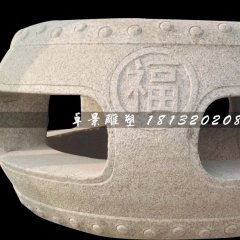 福桌石雕，大理石圓桌雕塑