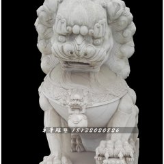北京獅石雕，小型石獅子雕塑