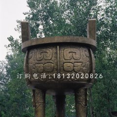 大型銅鼎，廣場三足銅鼎雕塑