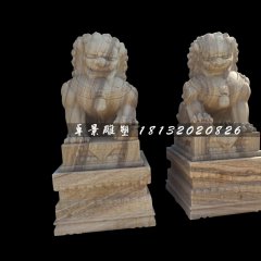 北京獅石雕，廣場動(dòng)物石雕