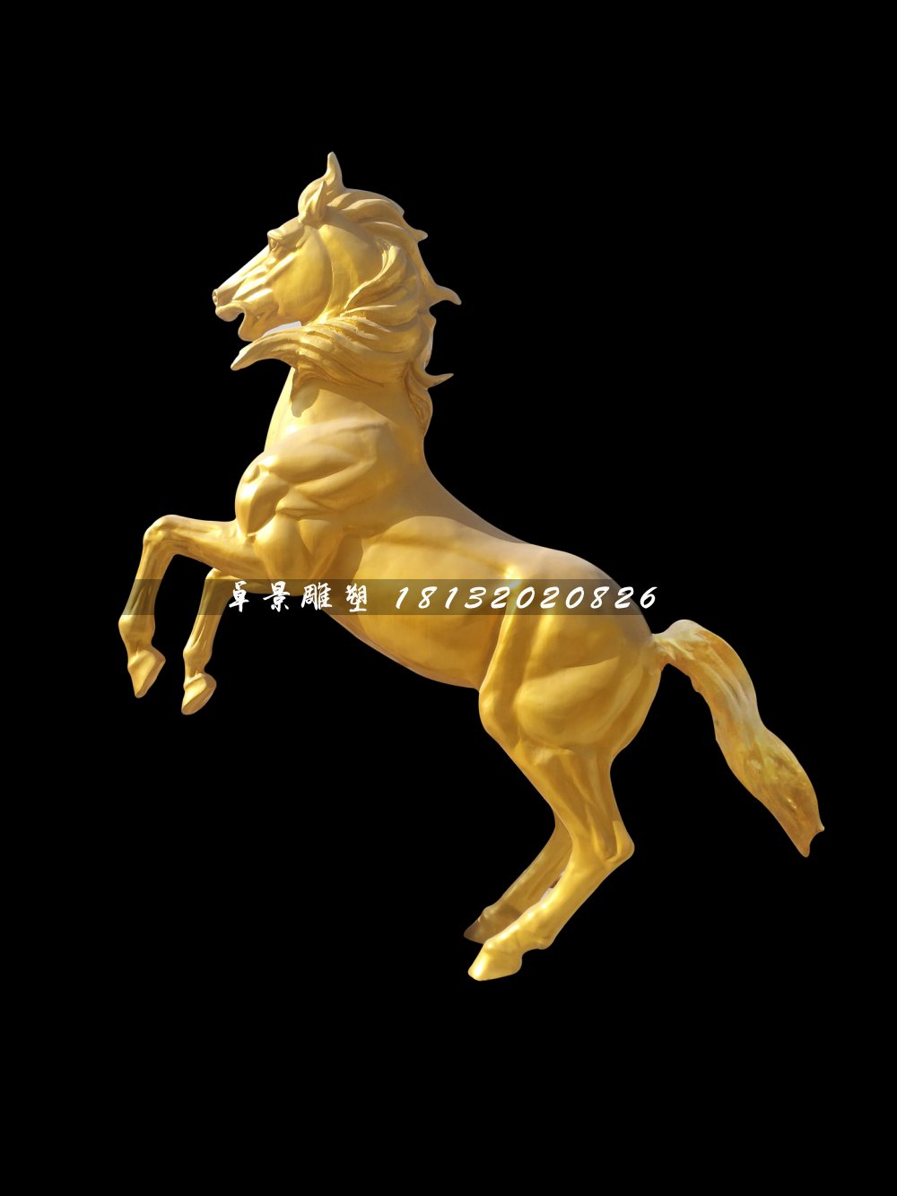 玻璃鋼馬雕塑，廣場(chǎng)立馬雕塑