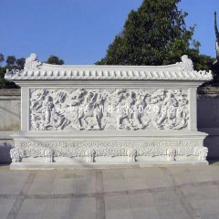 石雕影壁，廣場照壁石雕