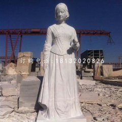 大理石南丁格爾石雕，醫(yī)院名人石雕