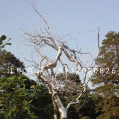 不銹鋼樹根雕塑，公園景觀雕塑