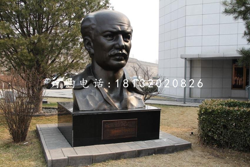 白求恩胸像銅雕，醫(yī)院名人銅雕