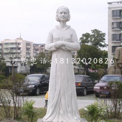 南丁格爾石雕，醫(yī)院人物石雕