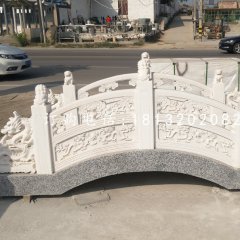 龍浮雕橋，漢白玉石橋