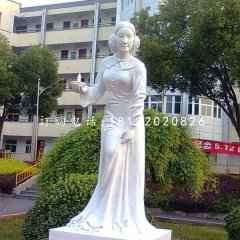 醫(yī)院名人石雕，南丁格爾石雕