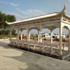 長廊石雕，公園長廊石雕