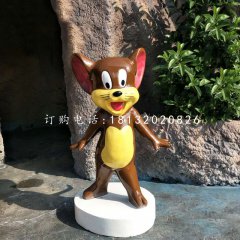 杰瑞雕塑，玻璃鋼卡通老鼠