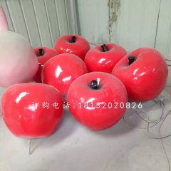 蘋果雕塑，玻璃鋼仿真水果