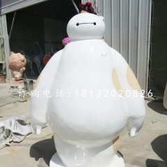 玻璃鋼大白雕塑，電影角色雕塑