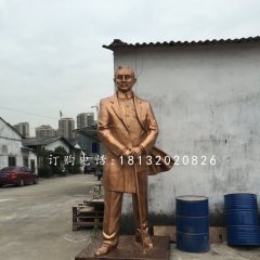 孫文銅雕，廣場偉人銅雕