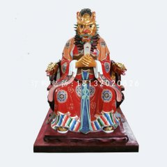 玻璃鋼龍王雕塑，神仙雕塑