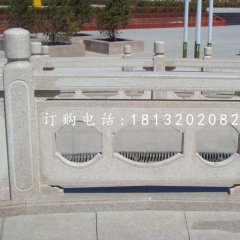 欄板欄桿石雕，中式欄板