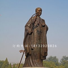 玄奘銅雕，唐朝和尚銅雕