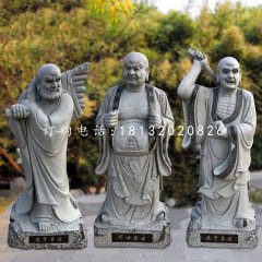 大理石十八羅漢，佛像石雕