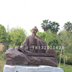 張仲景銅雕，古代人物銅雕
