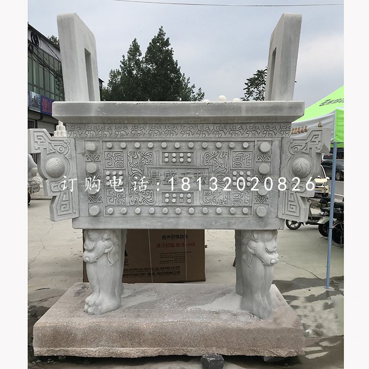 鼎盛千秋鼎，石雕鼎 (2)