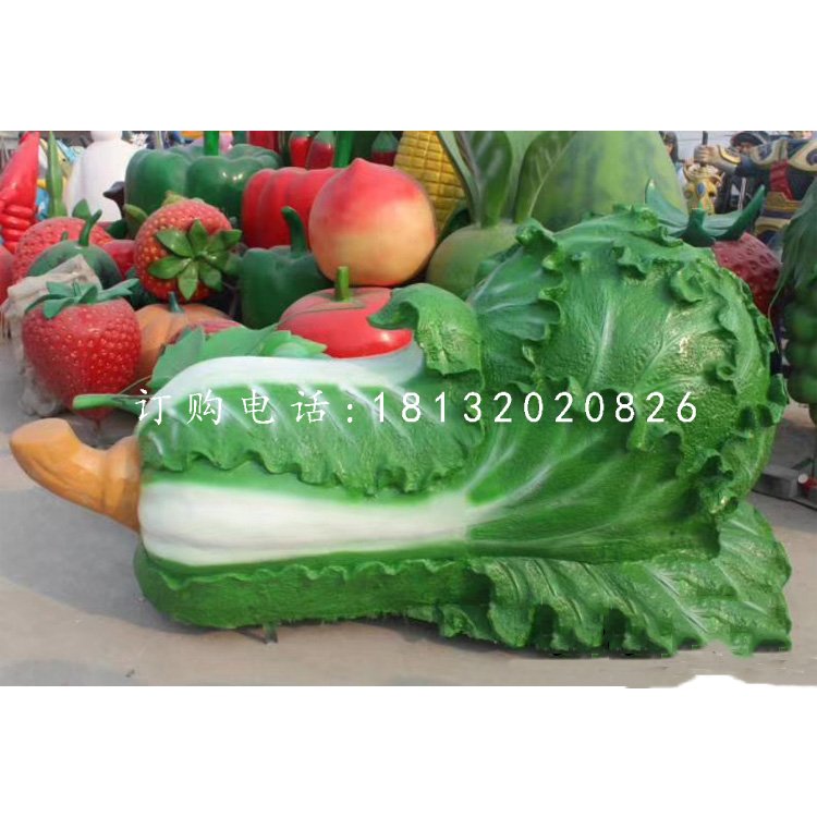 玻璃鋼仿真大白菜，蔬菜雕塑 (1).jpg