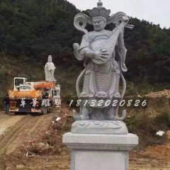 四大天王石雕，大理石四大天王雕塑