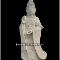 觀音菩薩石雕，大型觀音菩薩雕塑
