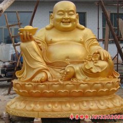 彌勒佛銅雕，招財彌勒佛銅雕