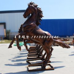 銅雕馬，招財(cái)馬銅雕