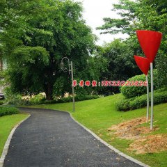 玻璃鋼抽象雕塑，公園景觀雕塑