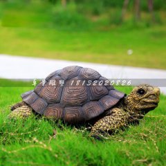 玻璃鋼烏龜?shù)袼?，仿真?dòng)物雕塑